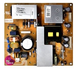 DPS-175JP , 147409611 , 1-474-096-11 , KDL-26M4000, KDL-26NL140 , POWER BOARD , SONY BESLEME