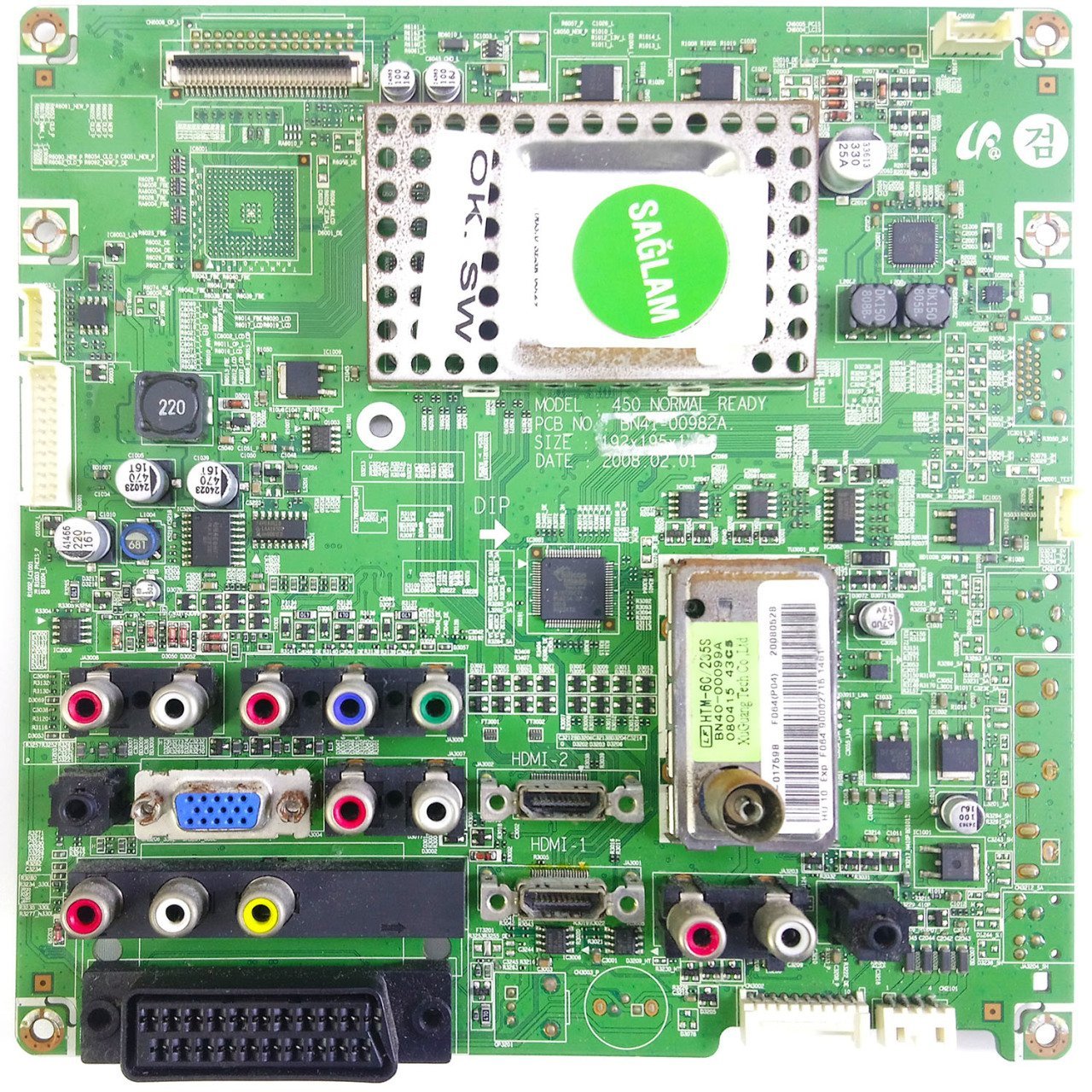 BN41-00982A BN94-01759B LE32A430 Samsung Anakart