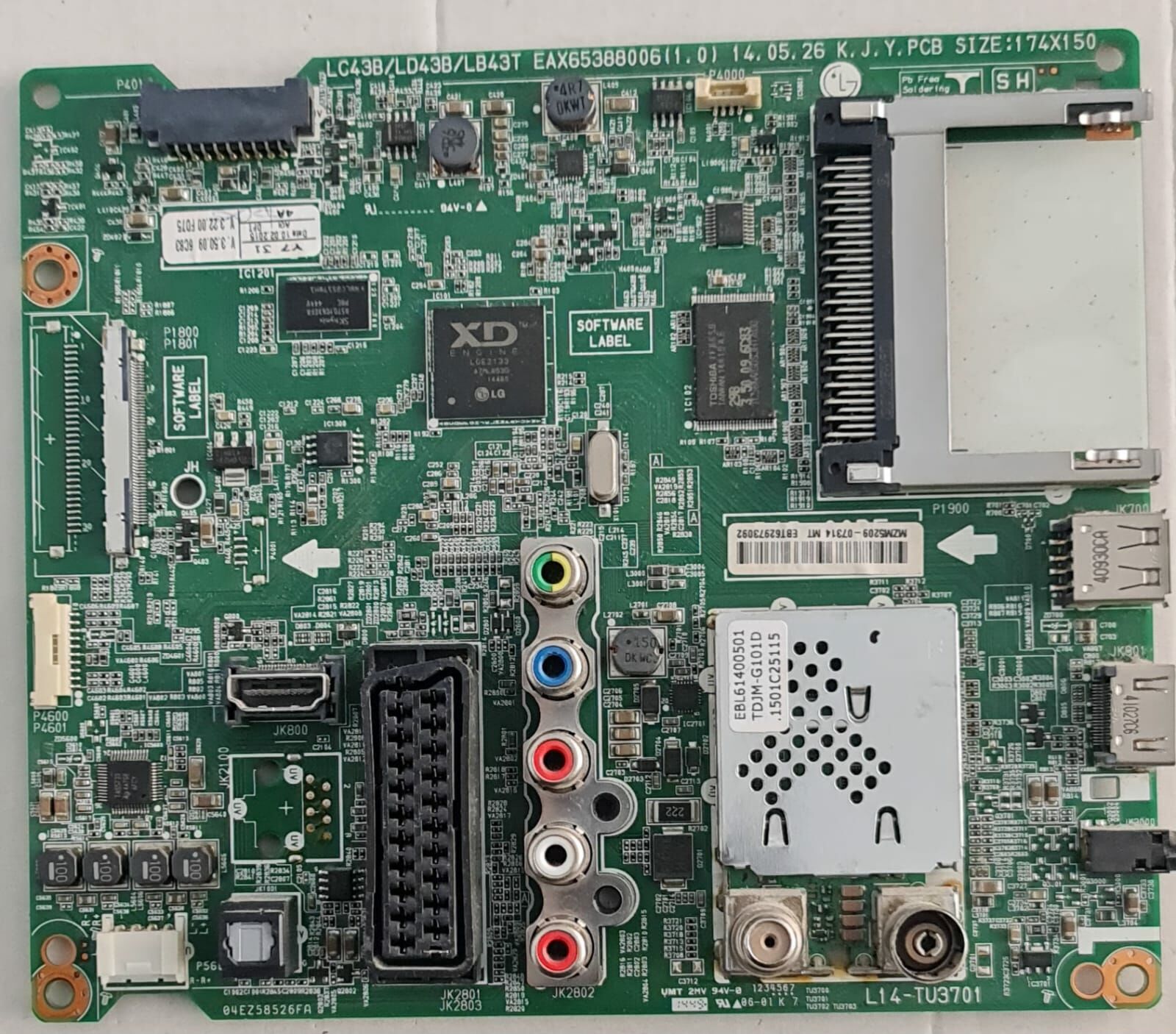 LG,42LB620V,EAX65388006,EBT62973092,MAİN,BOARD