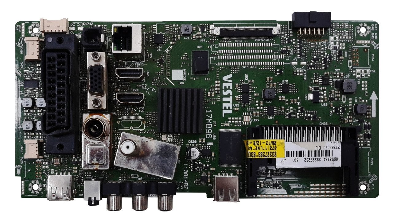 17MB96 , 110814R2 , 23227282 VESTEL, ANAKART MAİN BOARD