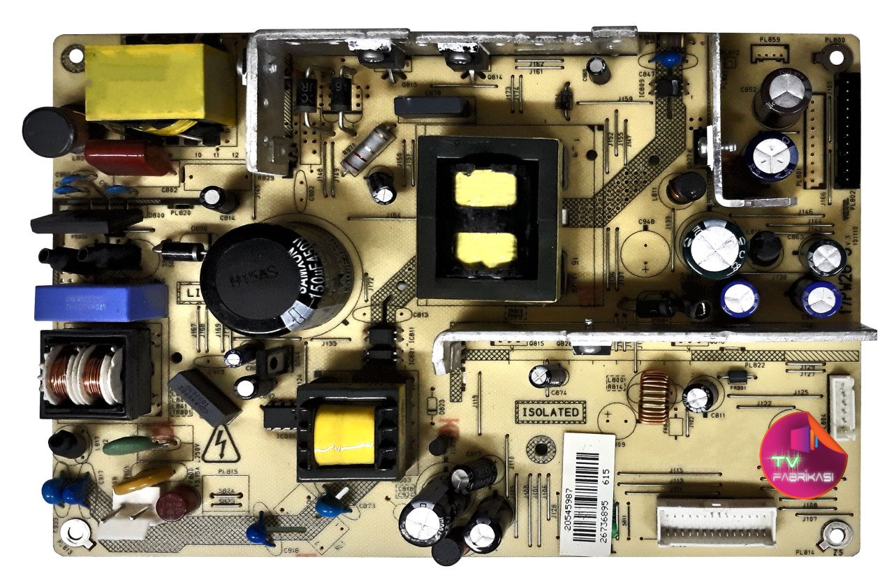 17PW26-5 , V.3 , 20545987 , 26736895 , 101110 , POWER BOARD , VESTEL BESLEME