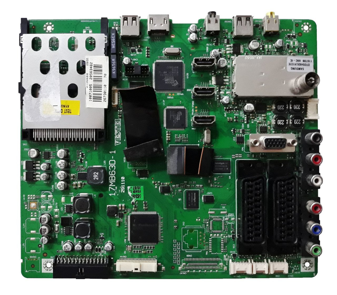 17MB63D-1 , 20563462 , 291110 , MAIN BOARD , VESTEL ANAKART