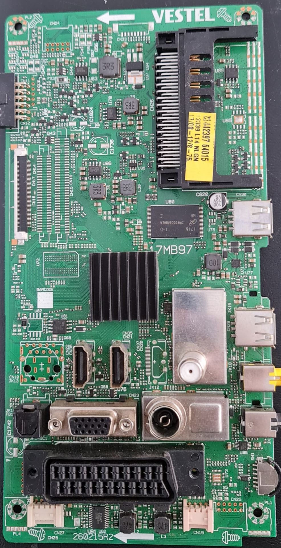 VESTEL,HI-LEVEL 48HL555,23442397,17MB97,MAİN,BOARD