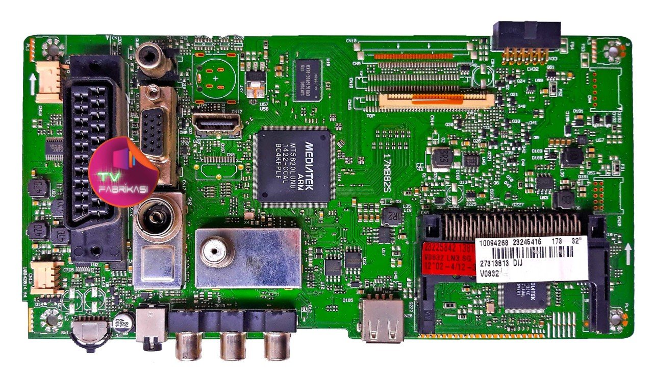 17MB82S ,23245416 ,10042014 R4 , 27313813 DIJ , 32'' , 10094268 , MAIN BOARD , VESTEL ANAKART