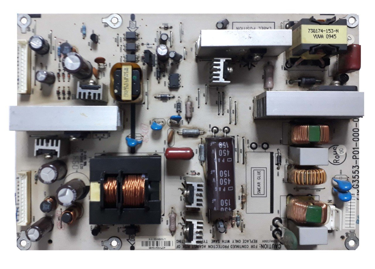 715G3553-P01-000-003U , 32AV615DB 32'' , Power Board , Toshiba Besleme kart
