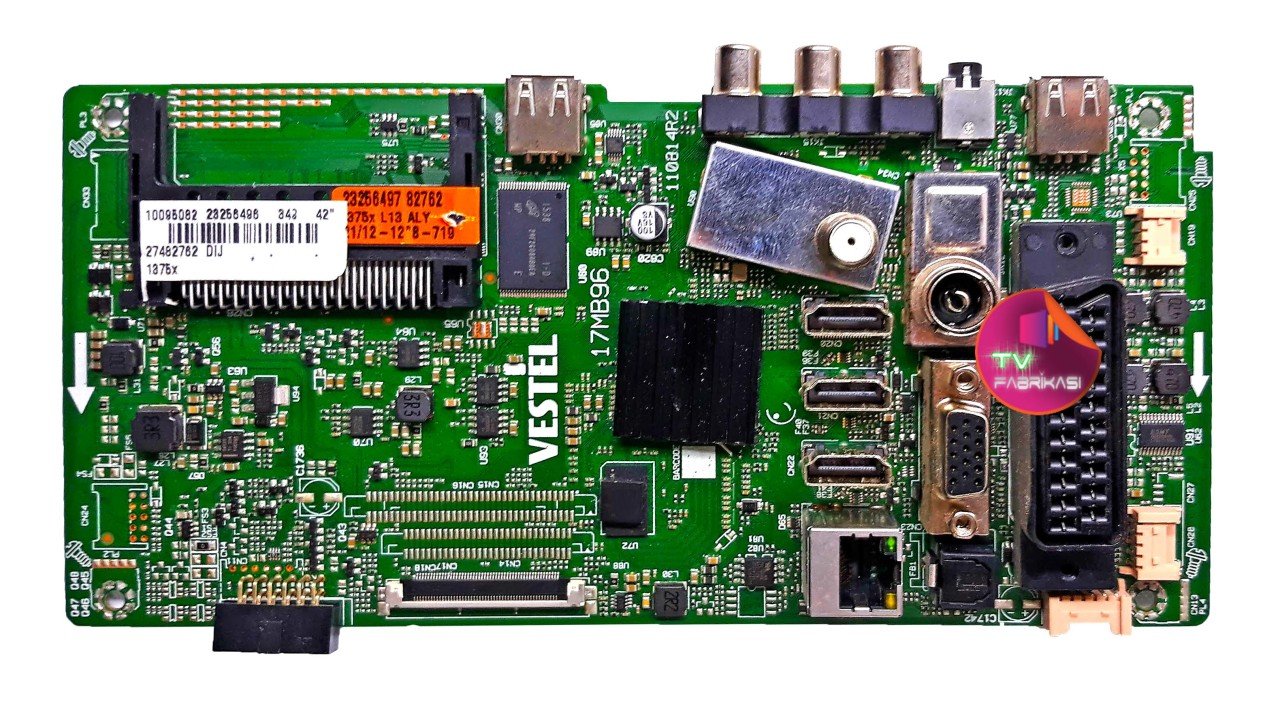 17MB96 , 23256496 , 42'' , 110814R2 , MAIN BOARD , VESTEL ANAKART