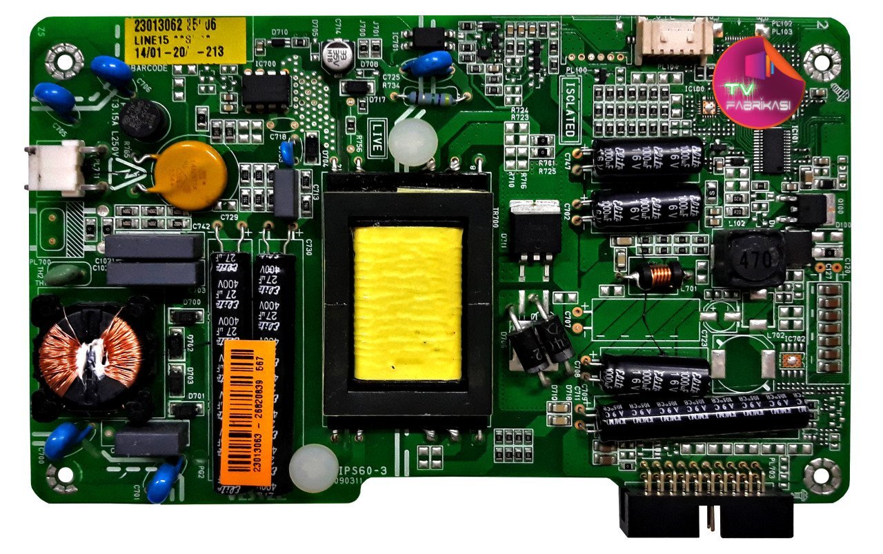 17IPS60-3 , 090311 , V1 , 23013063 , 23013062 , POWER BOARD , VESTEL BESLEME
