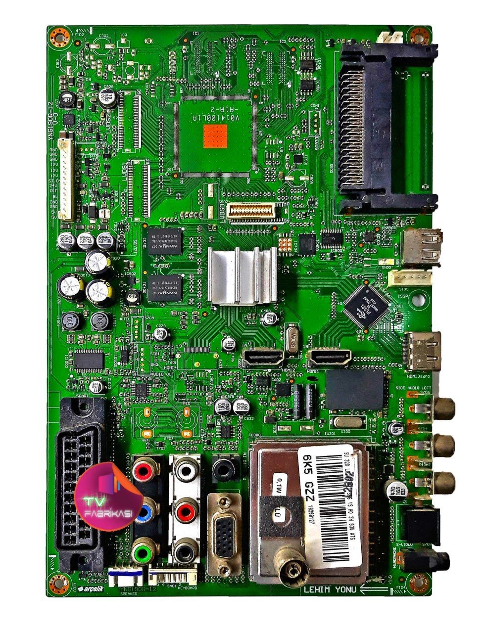 YNG190R-12 , 6K5 GZZ , V-0 , MAIN BOARD , ARÇELIK ANAKART