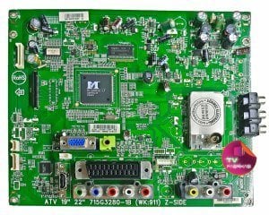 715G3280-1B , (WK911) , 756TQ9CB 1B00604 , PHILIPS 19PFL3404 , SİSTEM , MAİN , ANAKART