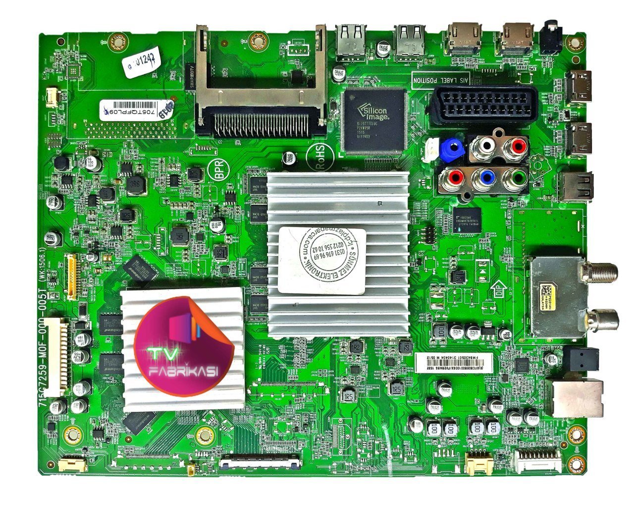 715G7259-M0F-000-005T , 705TQFPL216 , 49PUK15012 MAIN , BOARD , ANAKART