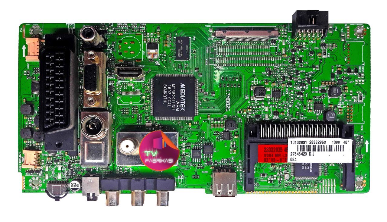 17MB82S , 23332953 , DIJ , 40'' , MAIN BOARD , VESTEL ANAKART