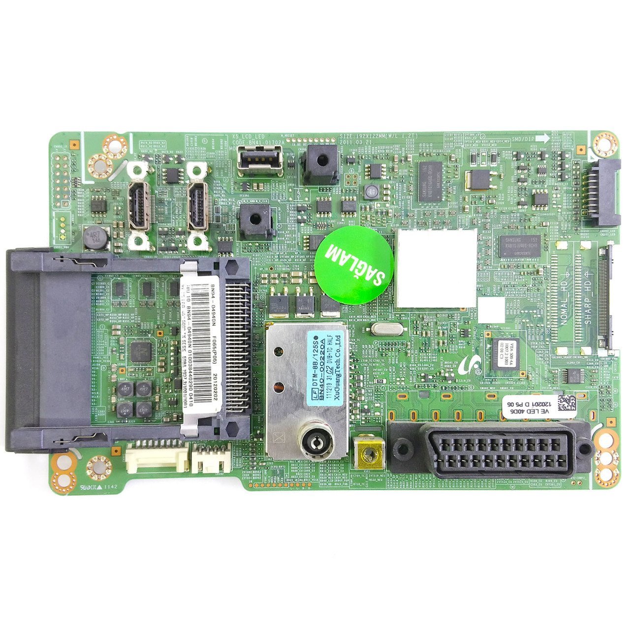 BN41-01702A BN94-04940N UE40D5003BW Samsung Anakart