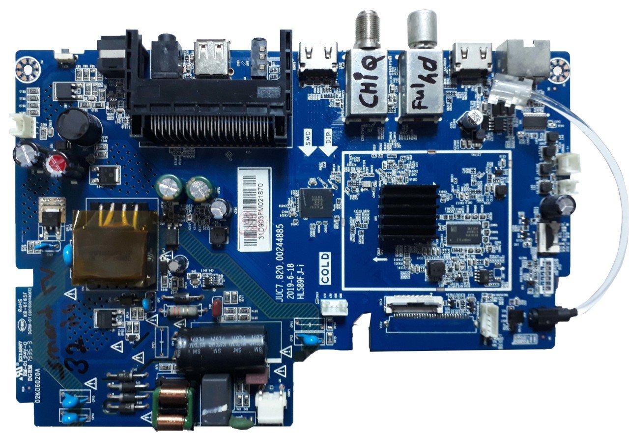 JUC7.820.00244885 , HLS89FJ-i , Saba SA32S49N1 , Main Board ,  Anakart