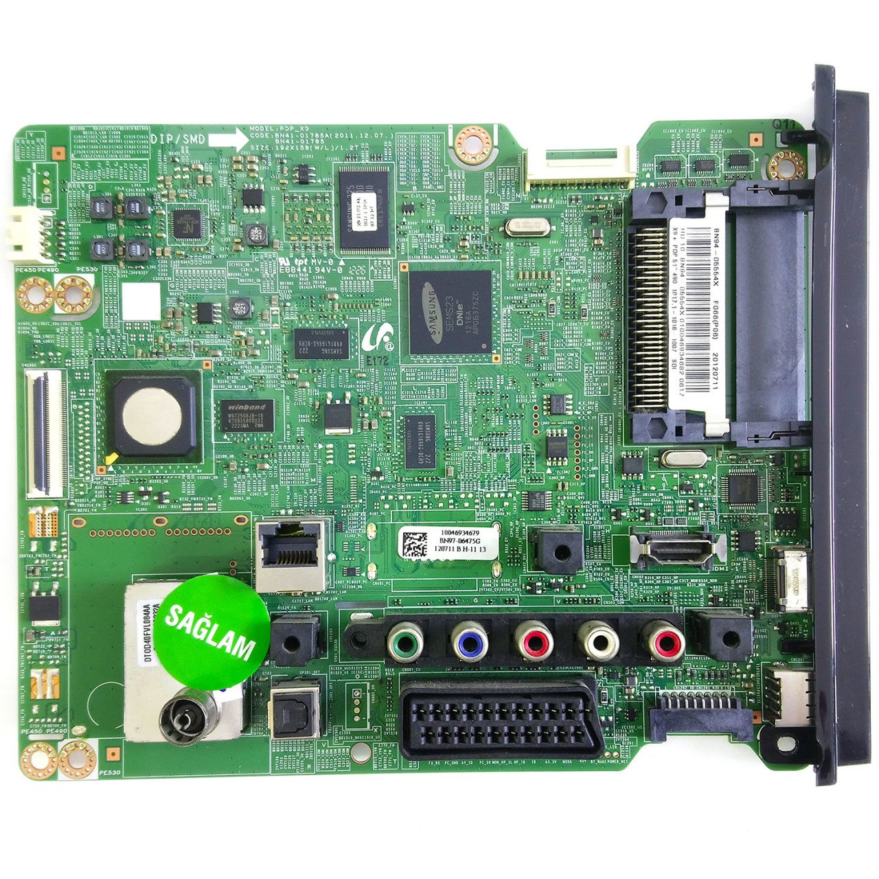 BN41-01785A BN94-05554X BN97-06475G PS51E490 Samsung Anakart
