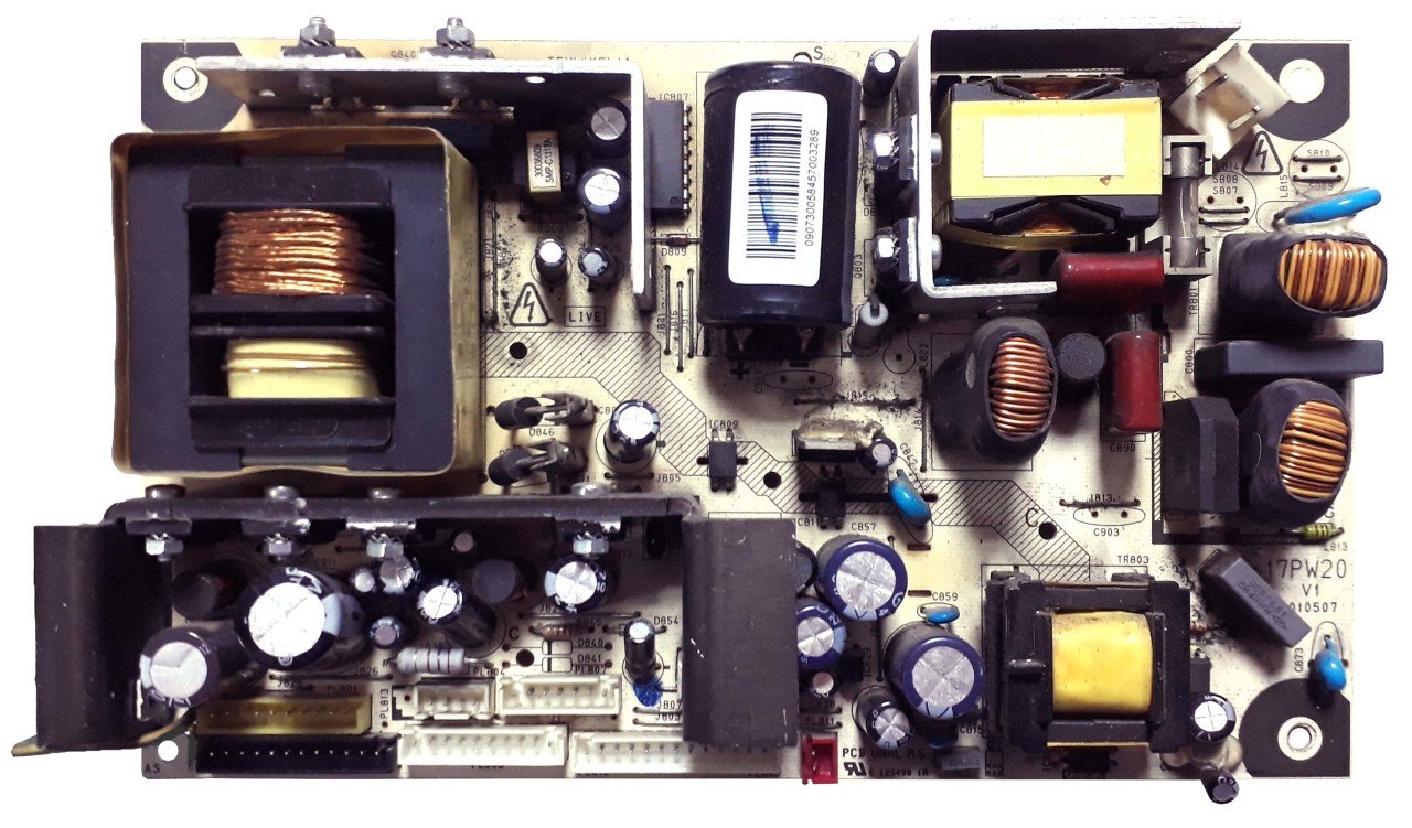 17PW20 V1, 010507 , Power Board , Vestel Besleme kart