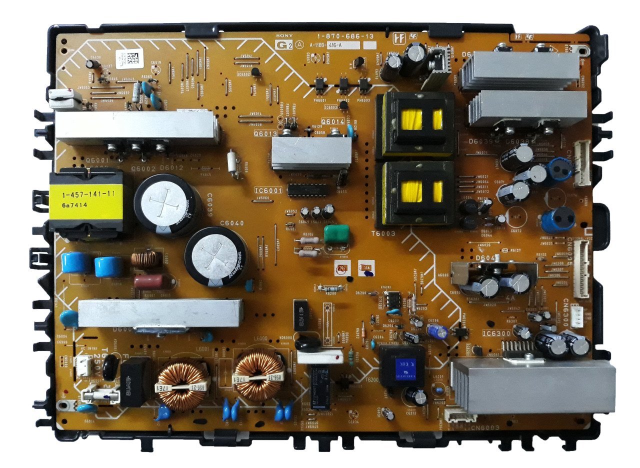 1-870-686-13 , A-1189-416-A , KDL-40U2530 , KDL-40U2000 , POWER BOARD , SONY BESLEME