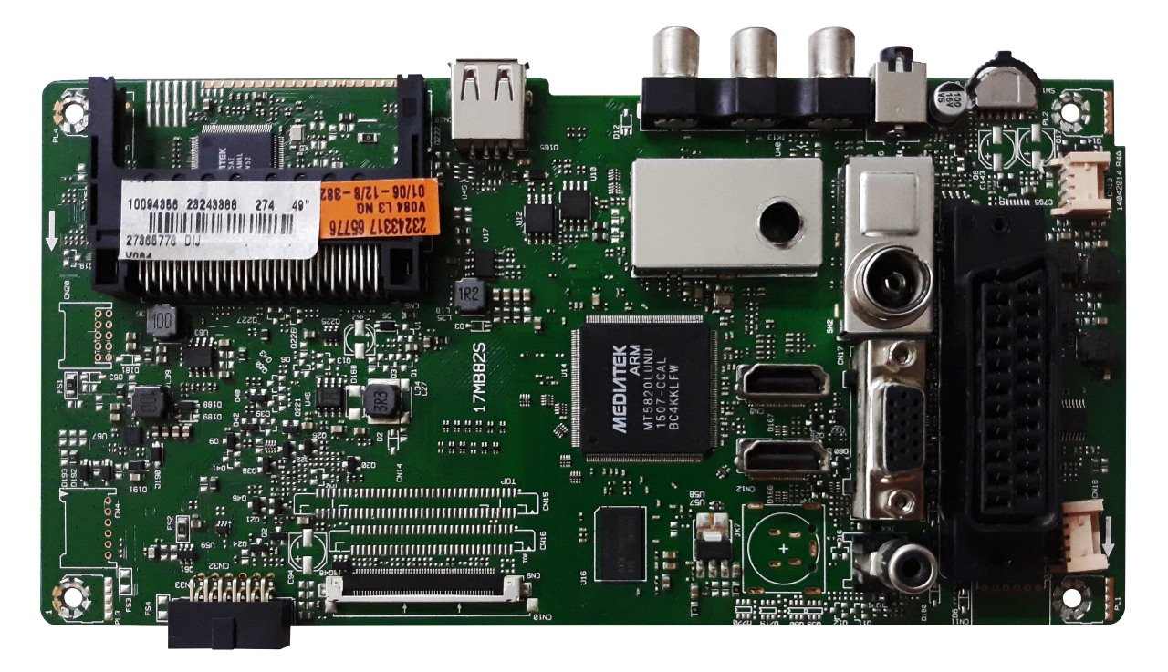 17MB82S , 23243388 , 49'' INCH DIJ PANEL , VESTEL 49FA5000 FHD LED TV , MAIN BOARD , VESTEL ANAKART