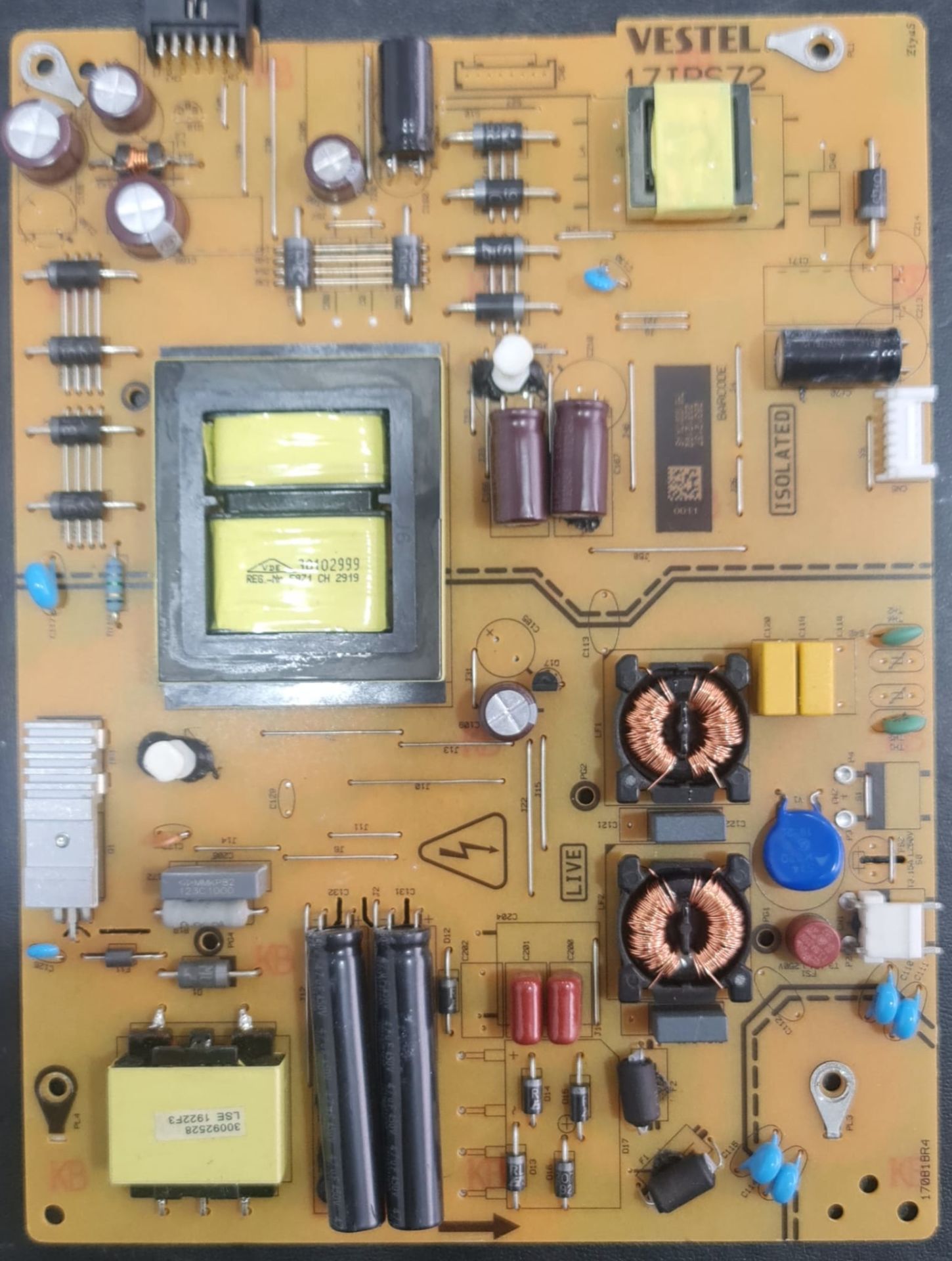 VESTEL,REGAL,55U9500,55UD8200,55R7540U,28312137,23512192,17IPS72,POWER,BOARD