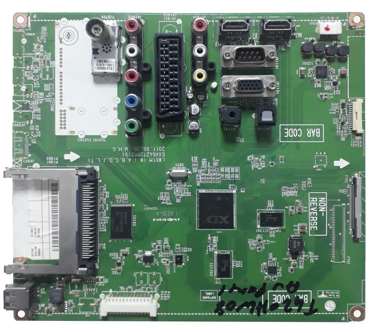 EAX64272802-0 , EBT61718147 , T420HW08AU , 42LV3400 , Main Board , LG Anakart