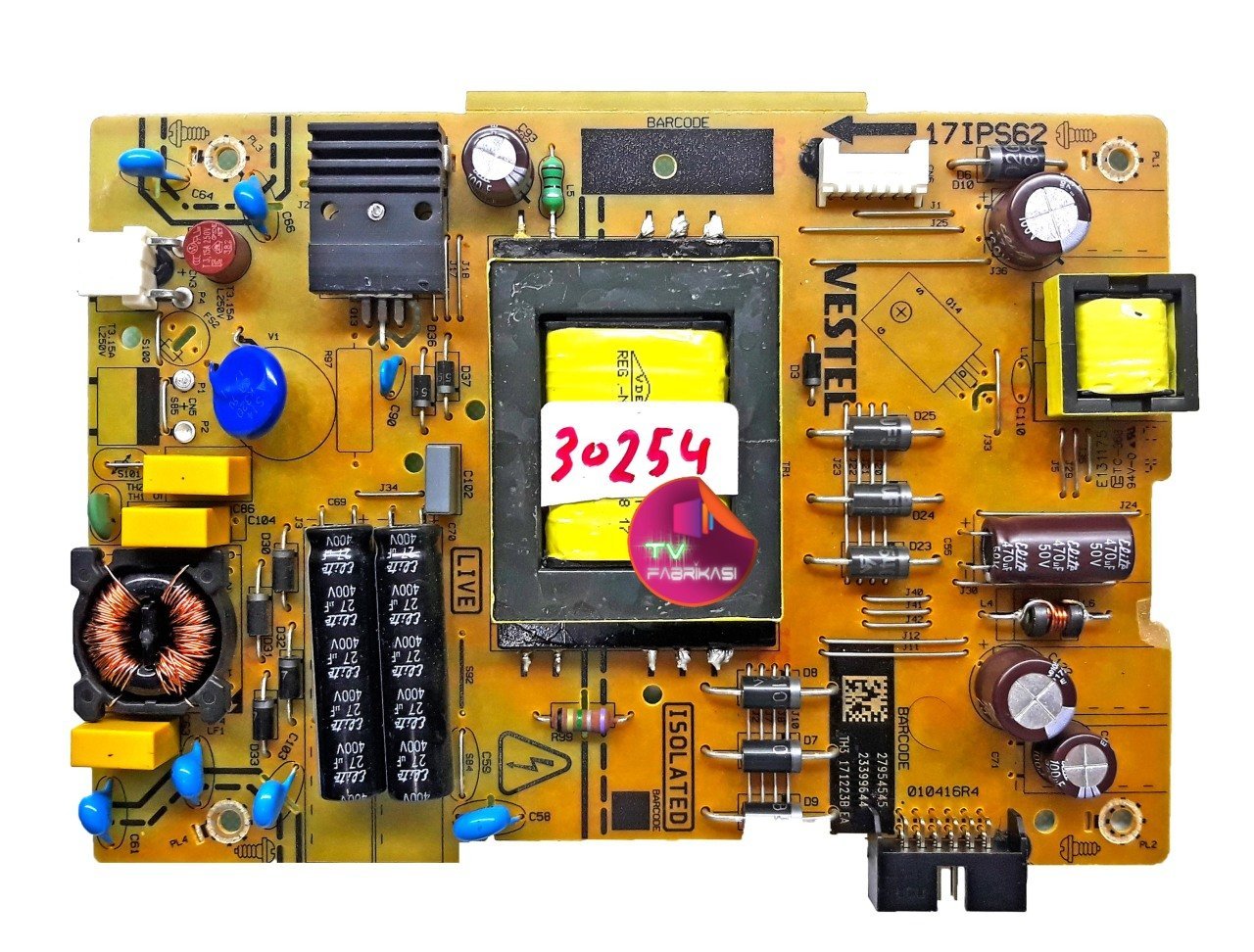 17IPS62 , 23399644 , 010416R4 , BOWER BOARD , VESTEL BESLEME