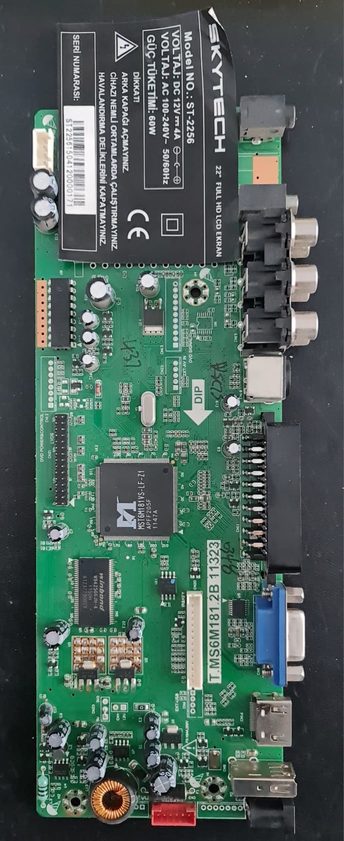 SKYTECH,ST2256,T.MS6M181.2B 11323,MAİN,BOARD