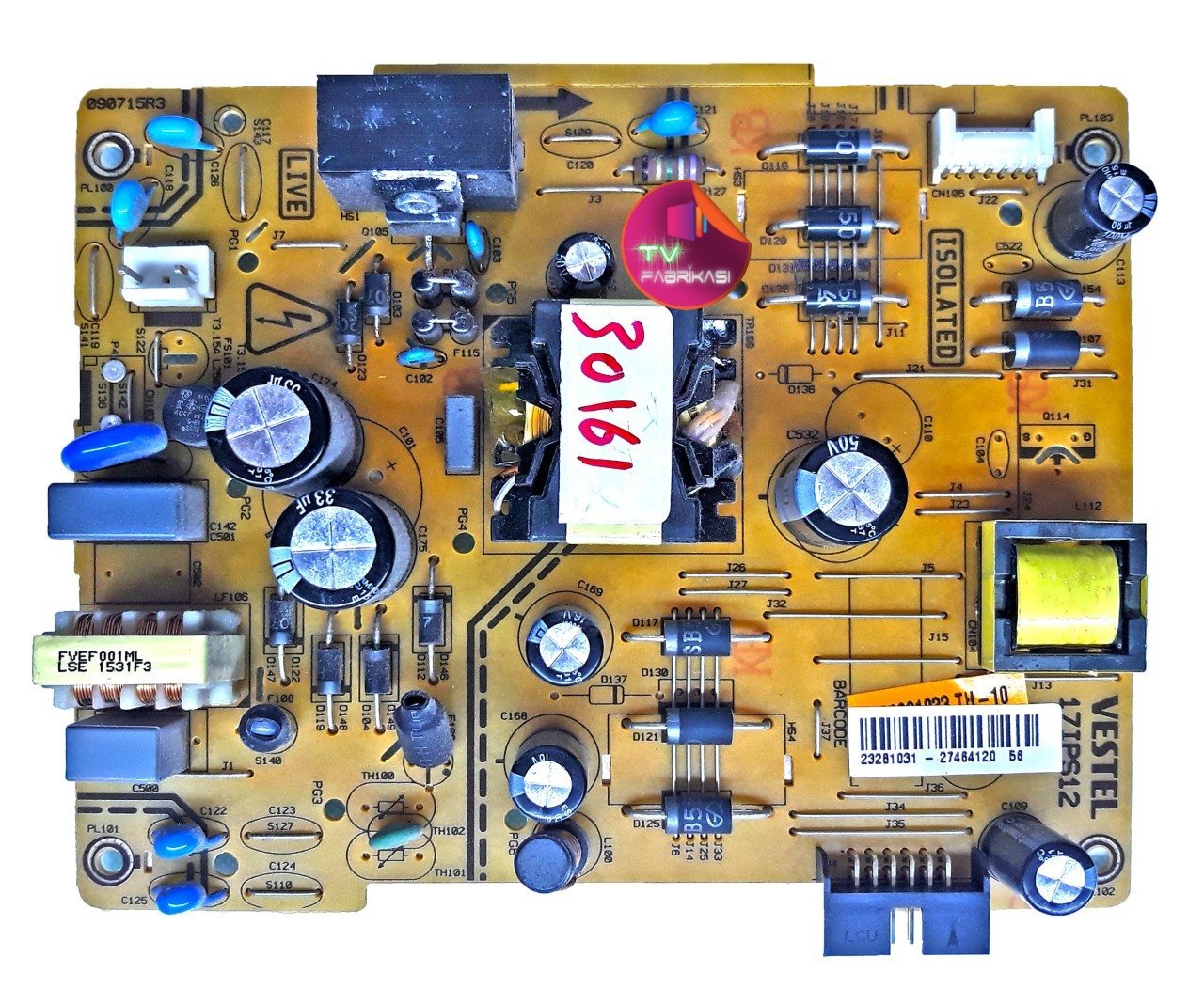 17IPS12 , 090715R3 , 23281031 , 56'' , POWER BOARD , VESTEL BESLEME