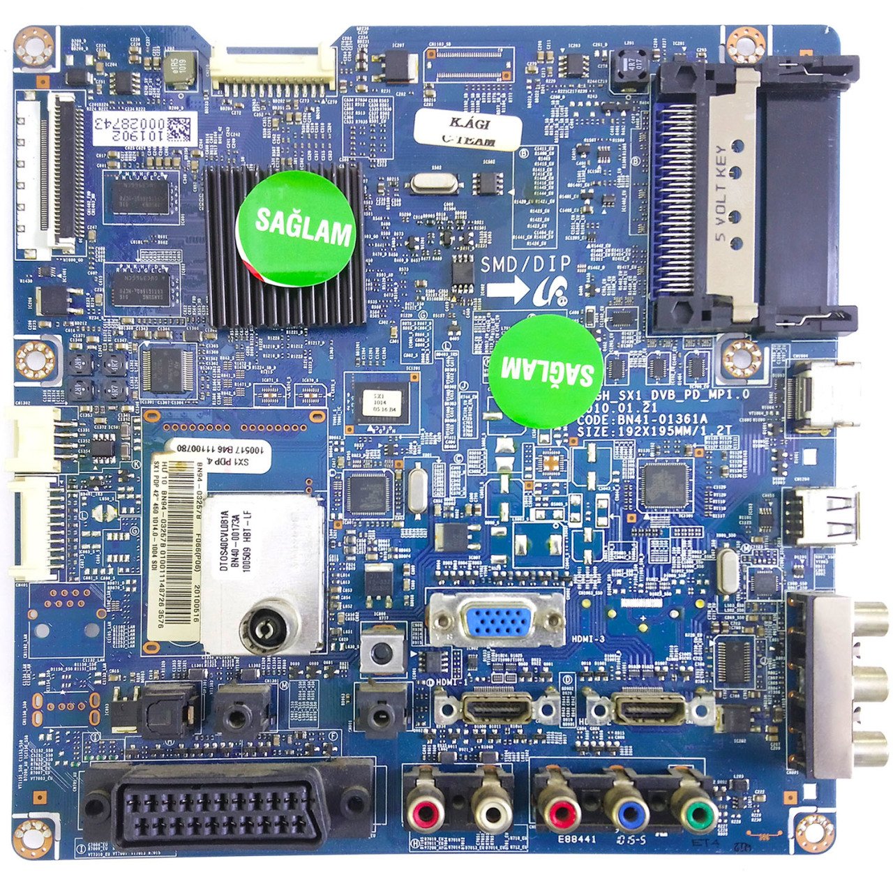 BN41-01361A BN94-03257B PS42C450B1 Samsung Anakart