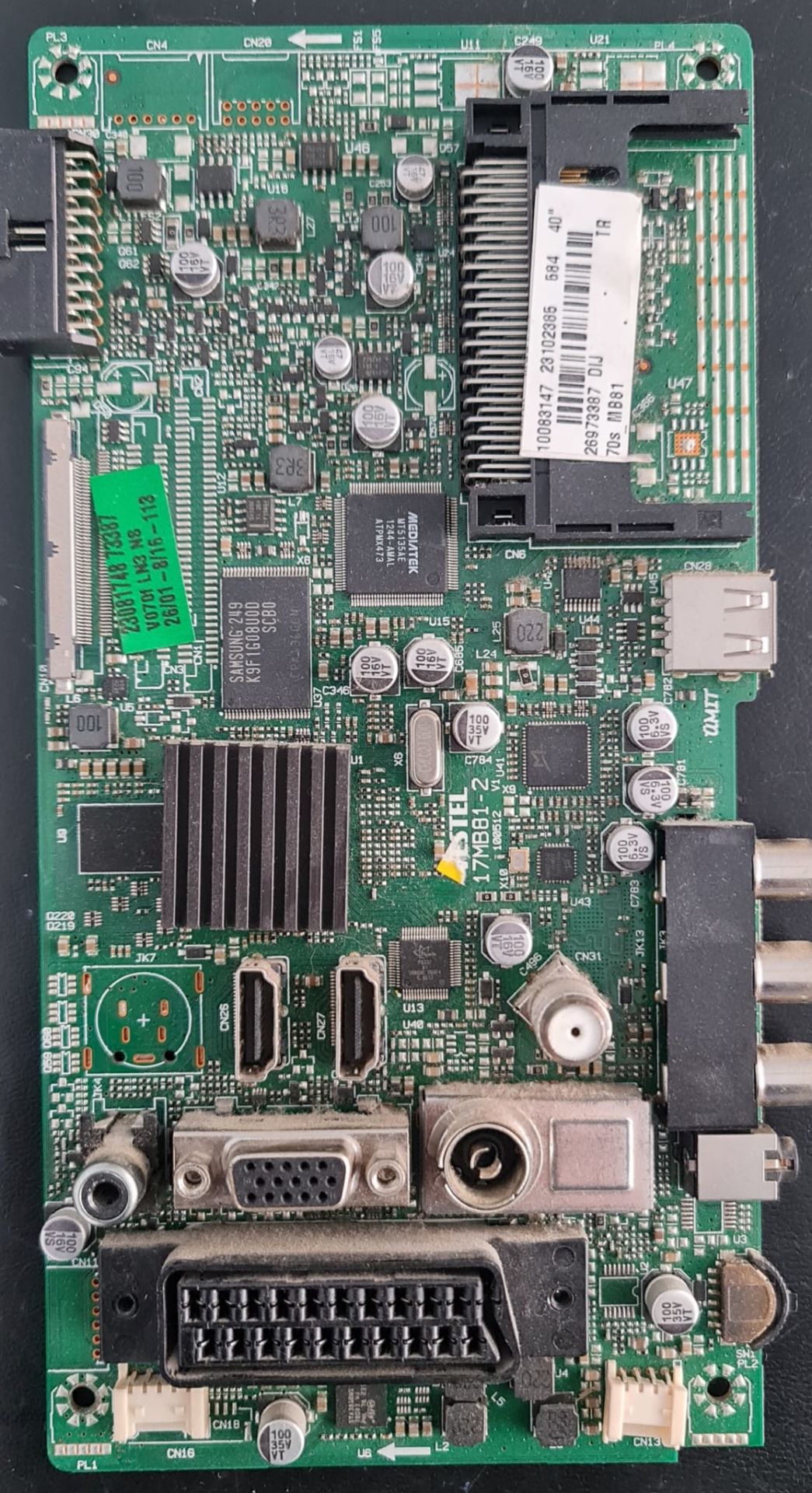 VESTEL,REGAL,LE40F5240S,23102385,10083147,26973387,17MB81-2,MAİN,BOARD