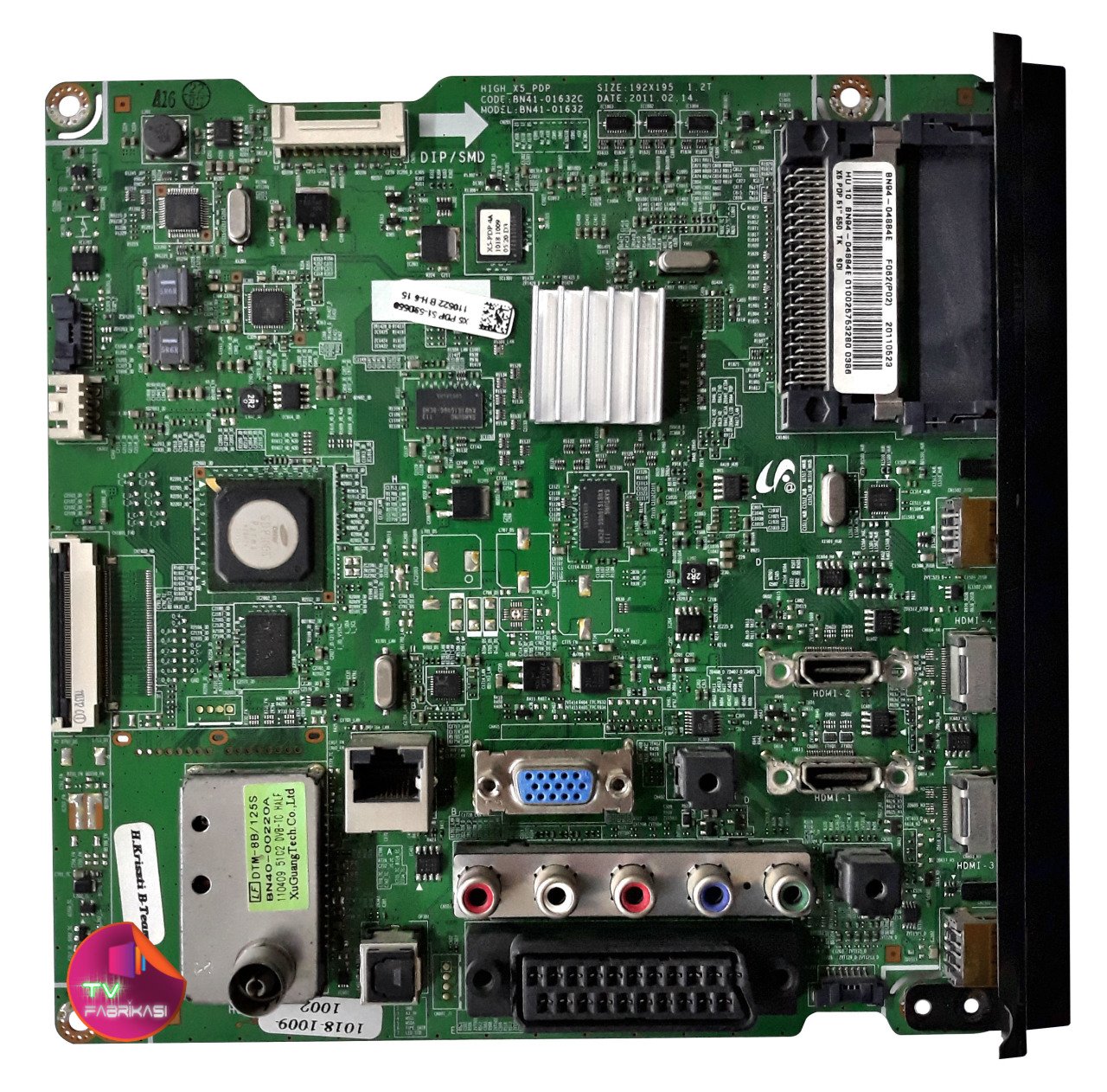 BN41-01632C BN94-04884E PS51D550C1W Samsung Anakart