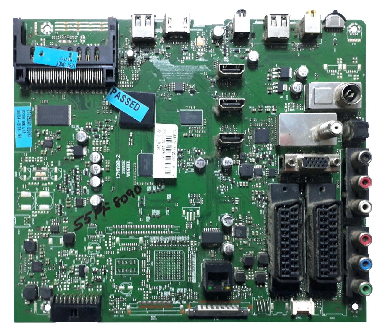 17MB90-2 , 23125340 , 55PF8080 , 55PF8090 Main Board , Vestel Anakart