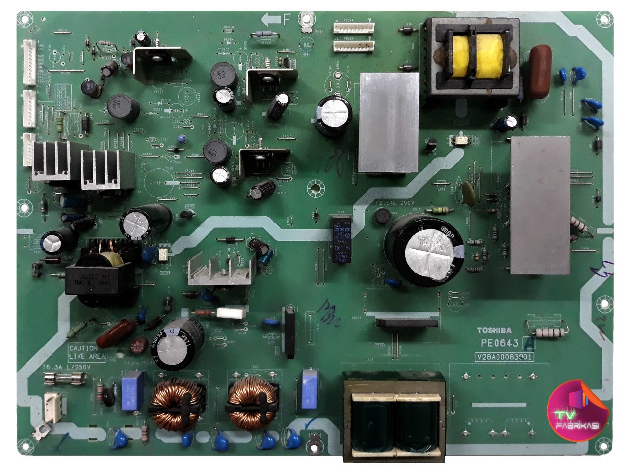 V28A00083901 , PE0643 , V28A00084000 , POWER BOARD , TOSHIBA BESLEME