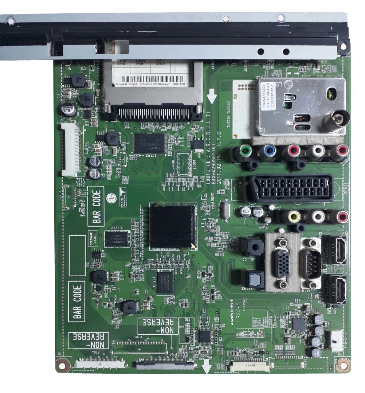 EAX64290501(0) EBT61396817 , 37LV355V-ZB , Main Board , LG Anakart