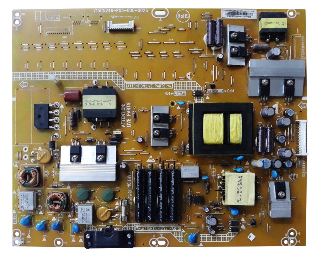 715G5246-P03-000-002S , PHILIPS 46PFL3807K/12 , CR808XXA5Q , QCSPP04002 , POWER BOARD , PHILIPS BESLEME