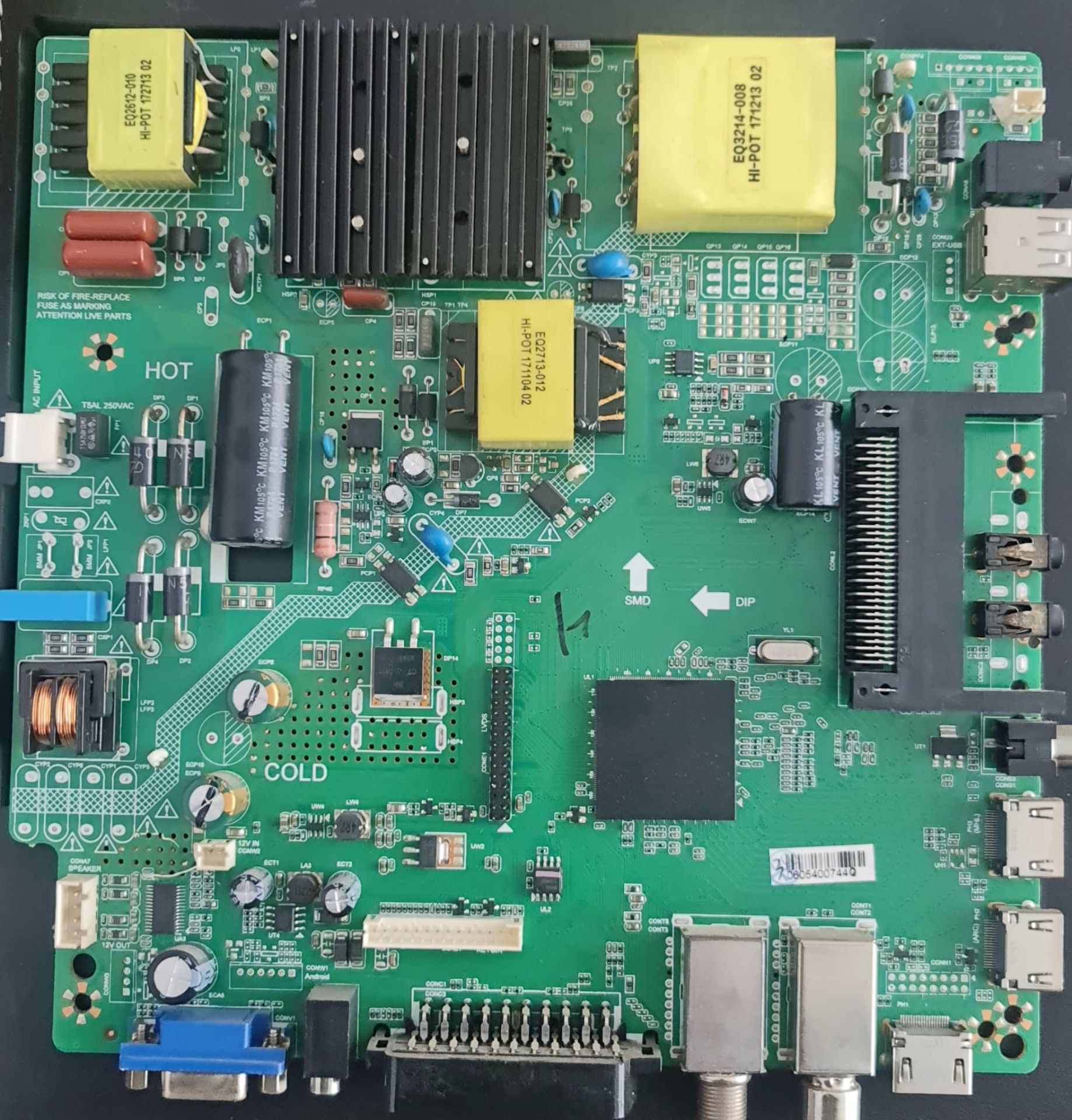 AWOX,AWX55140,LDD.M3463.G,LG-RE01-170615,MAİN,BOARD