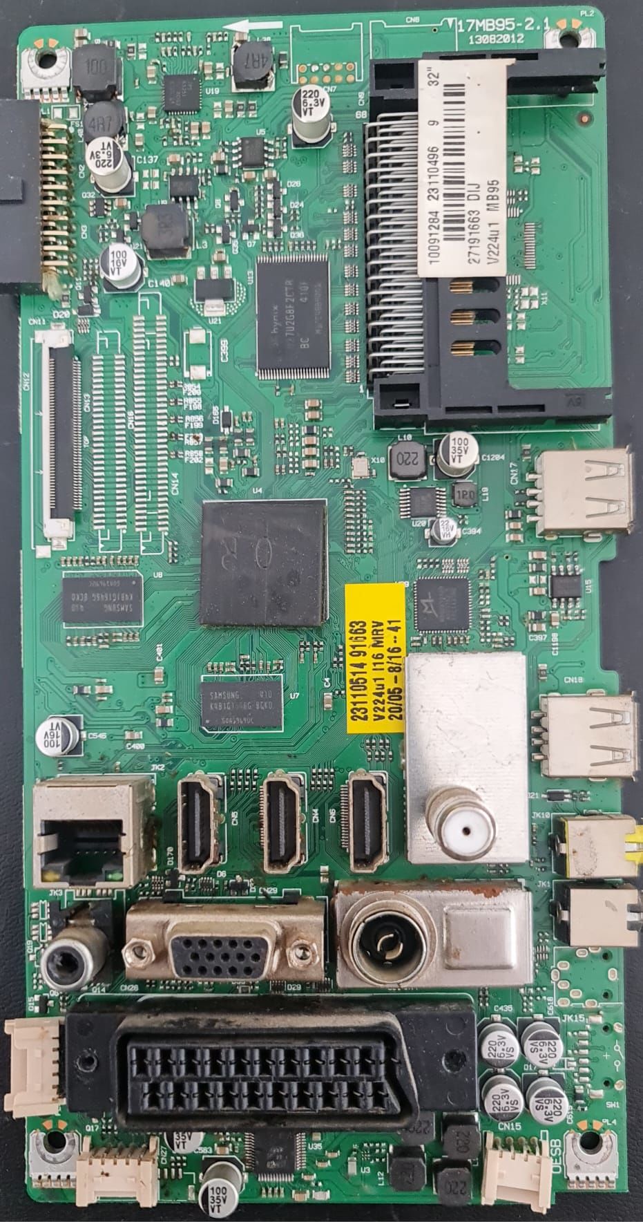 VESTEL,17MB95-2.1,10091284,23110496,27191663 DIJ,MAİN,BOARD