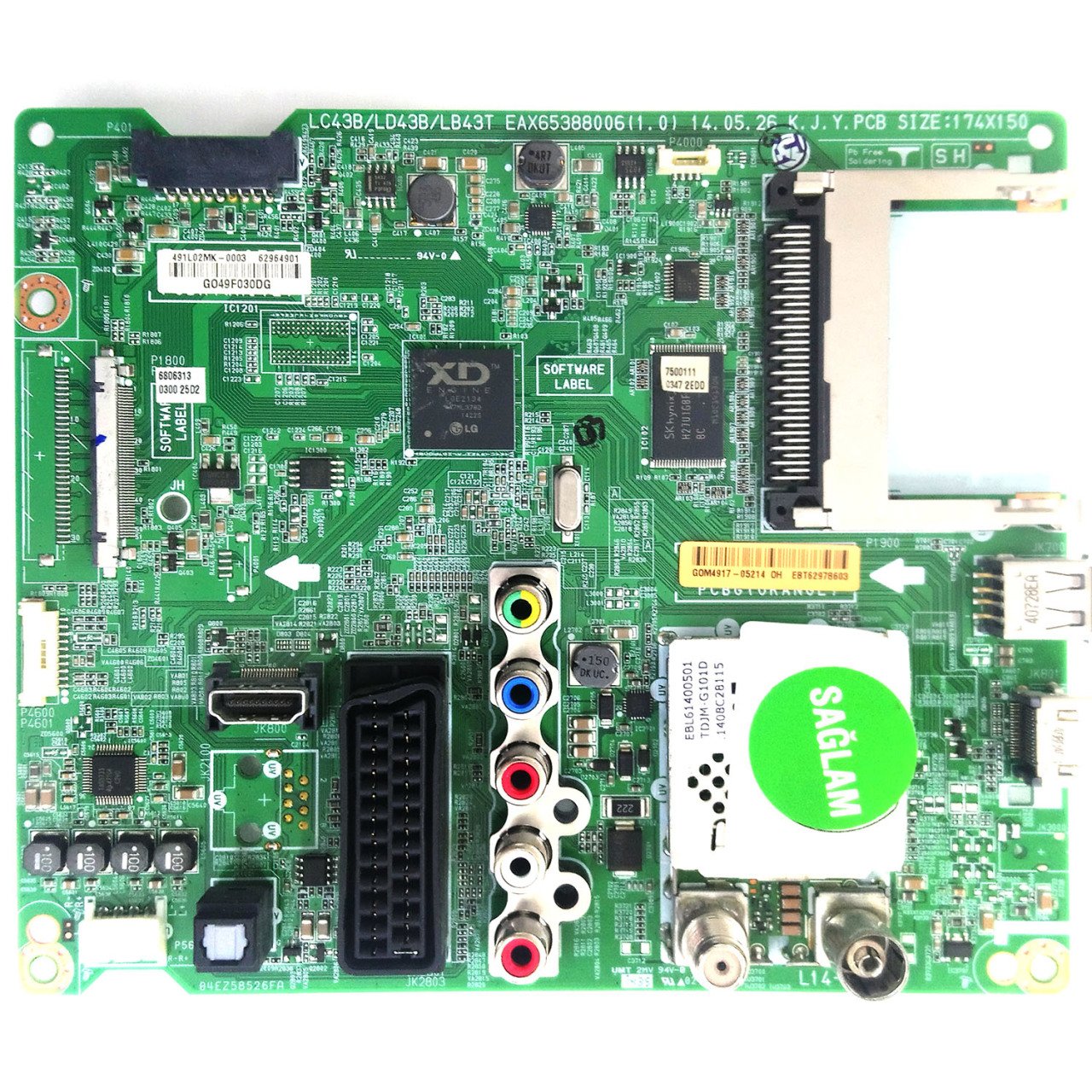 EAX65388006(1.1) EBT62978603 39LB561V LG Anakart