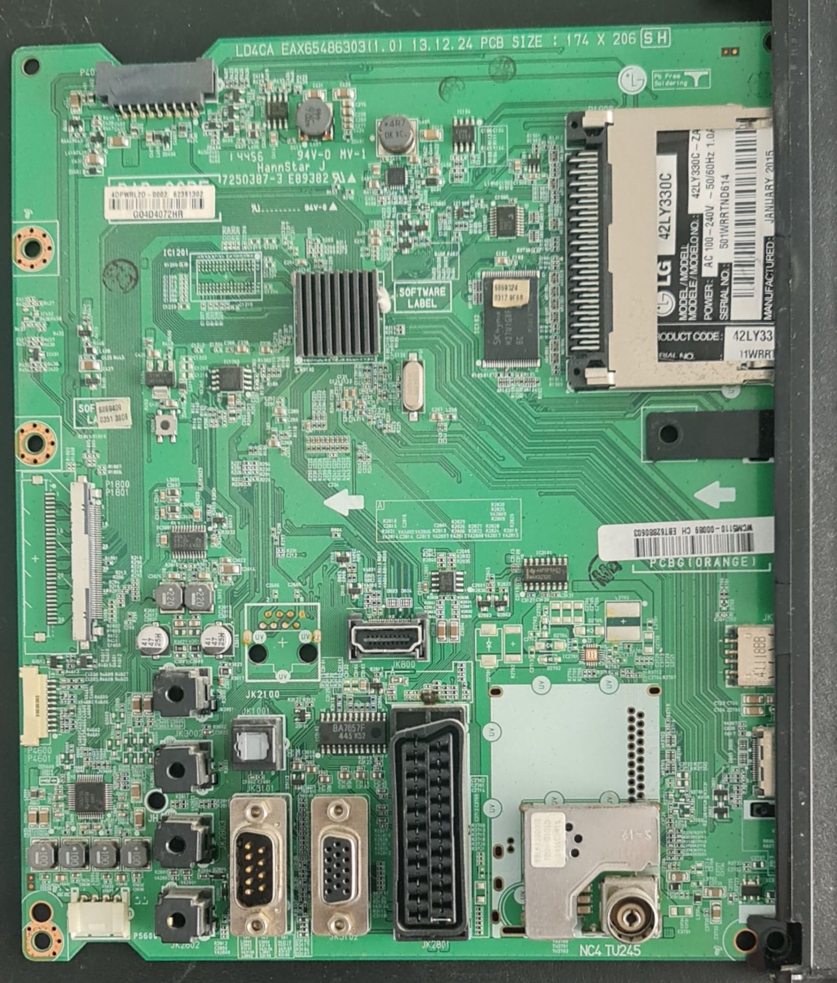 LG,42LY330C,EAX65486303(1.0),EBT62880603,MAİN,BOARD