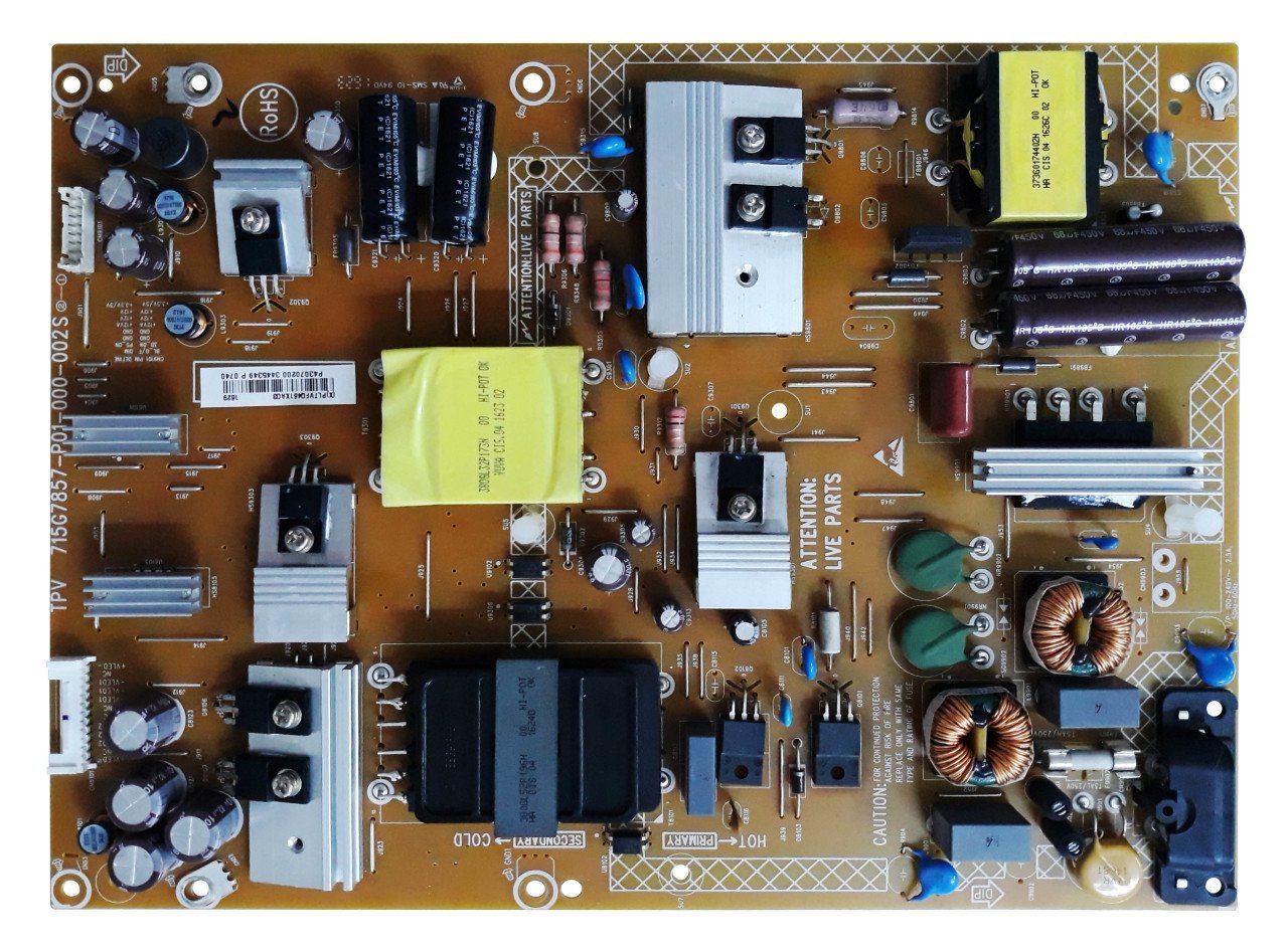 715G7857-P01-000-002S , PHİLİPS 43PUS6501/12 , TPT430U3-EQLSHA.G , TPT430U3 , POWER BOARD , PHILIPS BESLEME