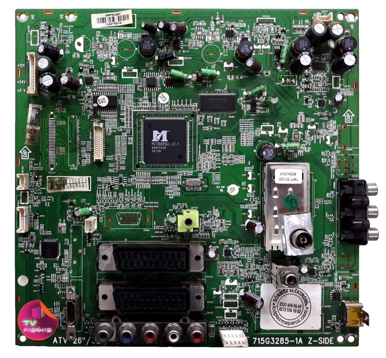 715G3285-1A , 715G3285-1A (WK:903) , LC260WXE PHILIPS , SİSTEM , MAİN , ANAKART