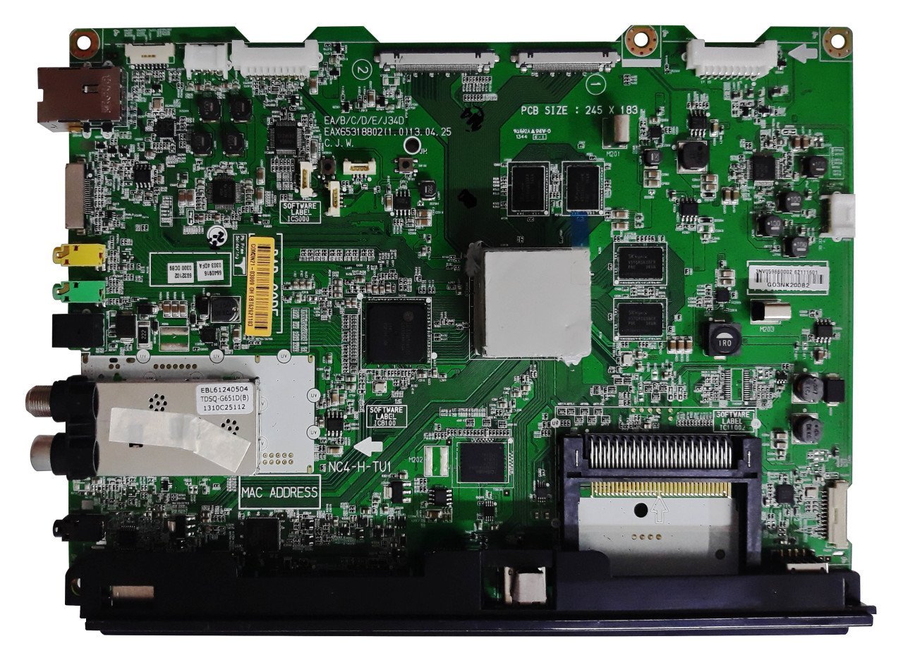 EAX65318802(1.0) , EBT62621103 , LG 55EA980-ZA , MAIN BOARD , LG ANAKART