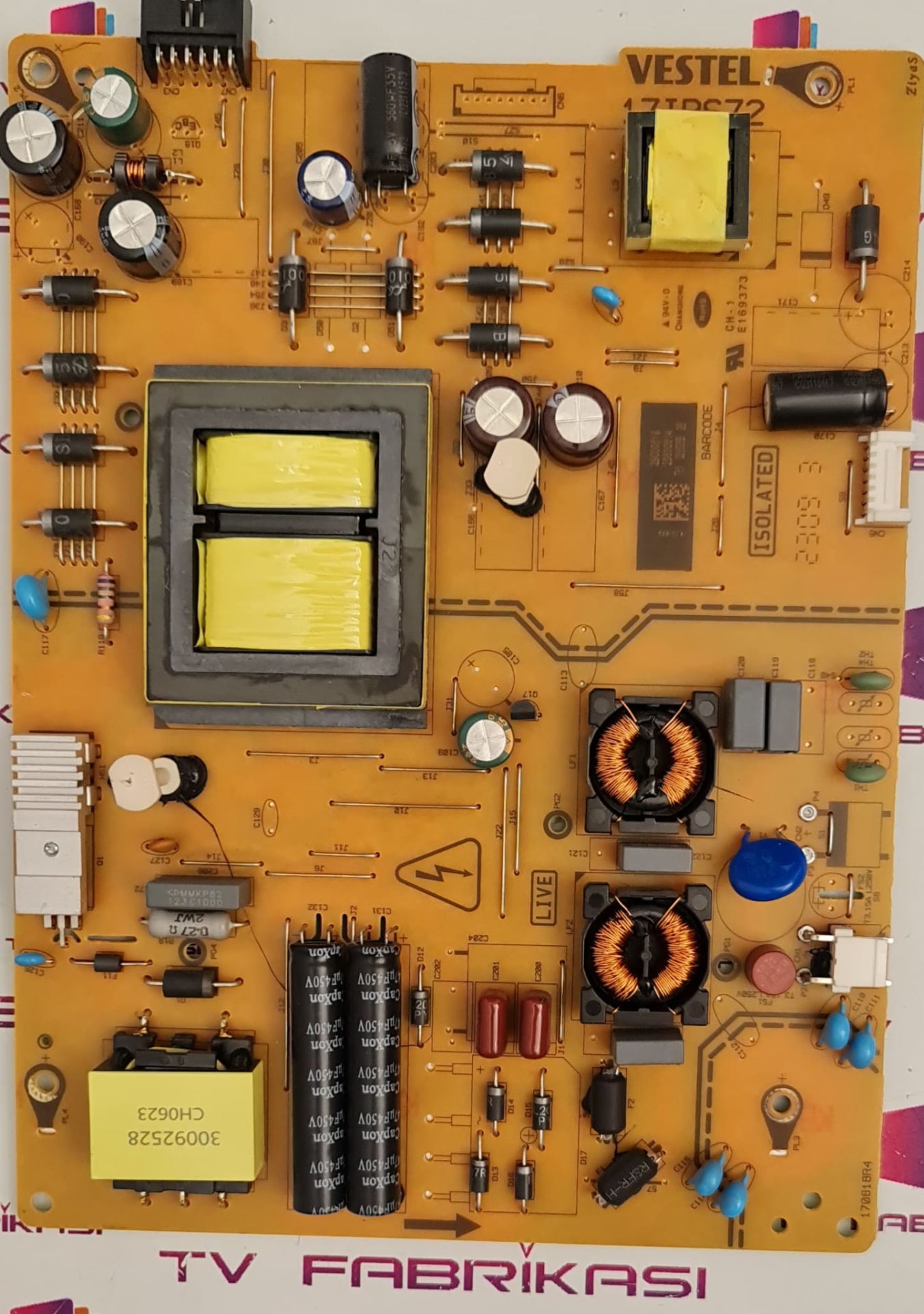 VESTEL,50UA9631,23830614,29030619,17IPS72,POWER.BOARD