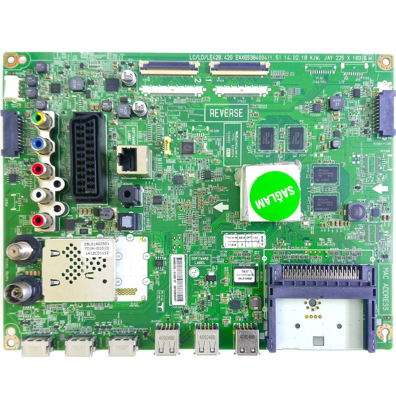 EAX65384004(1.5) EBT62800437 42LB652V AUO LG Anakart