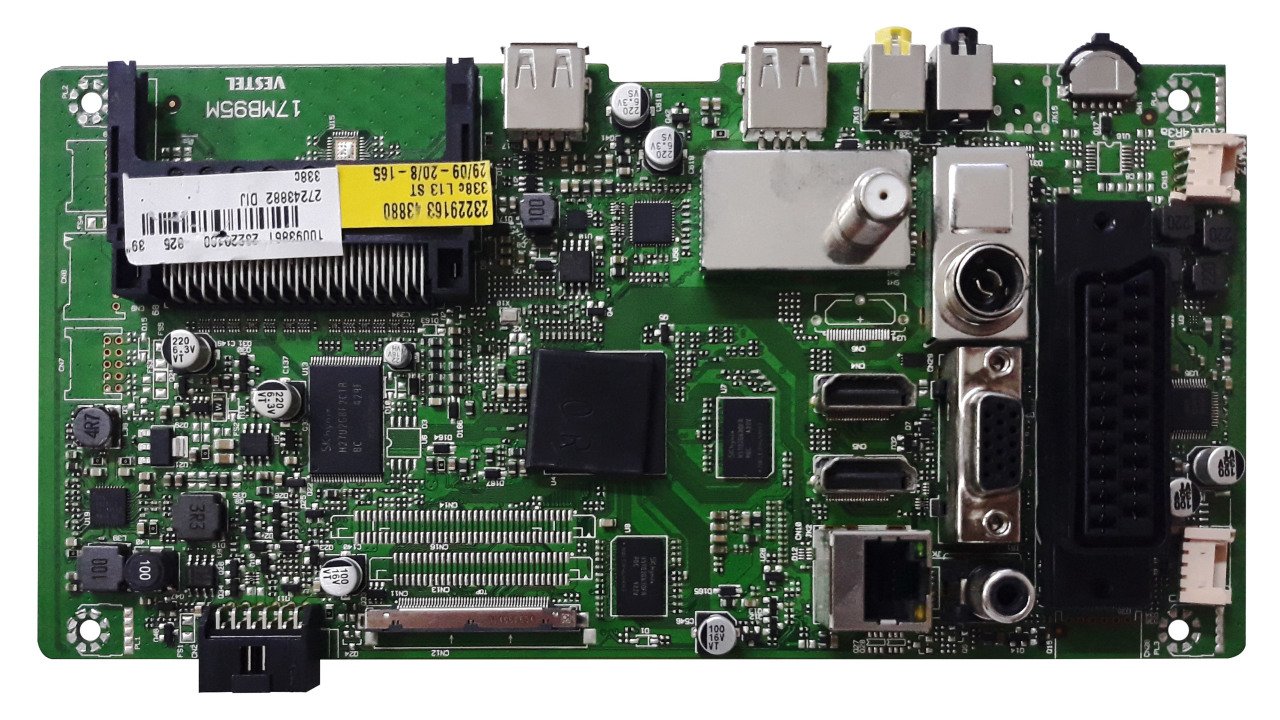17MB95M , 23229160 , 23229163 , VES390UNVA-01 , SEG 39SE6400 39 SMART LED TV , MAIN BOARD , VESTEL ANAKART
