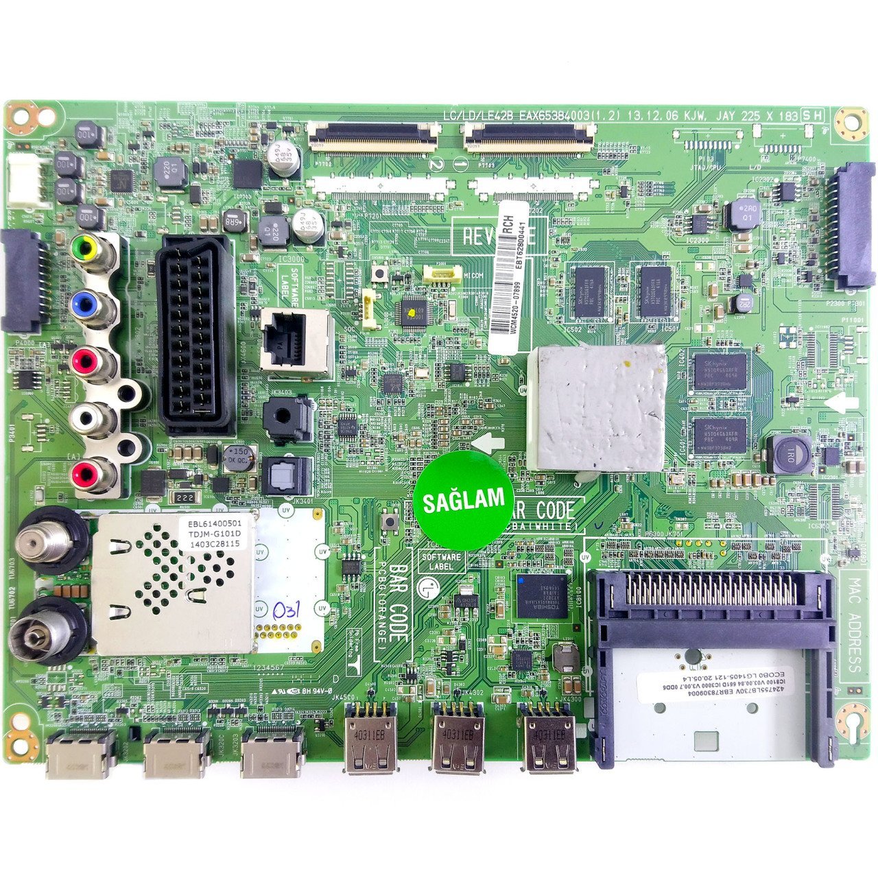EAX65384003(1.2) EBT62800441 EBR78309004 424755LB730V LG Anakart
