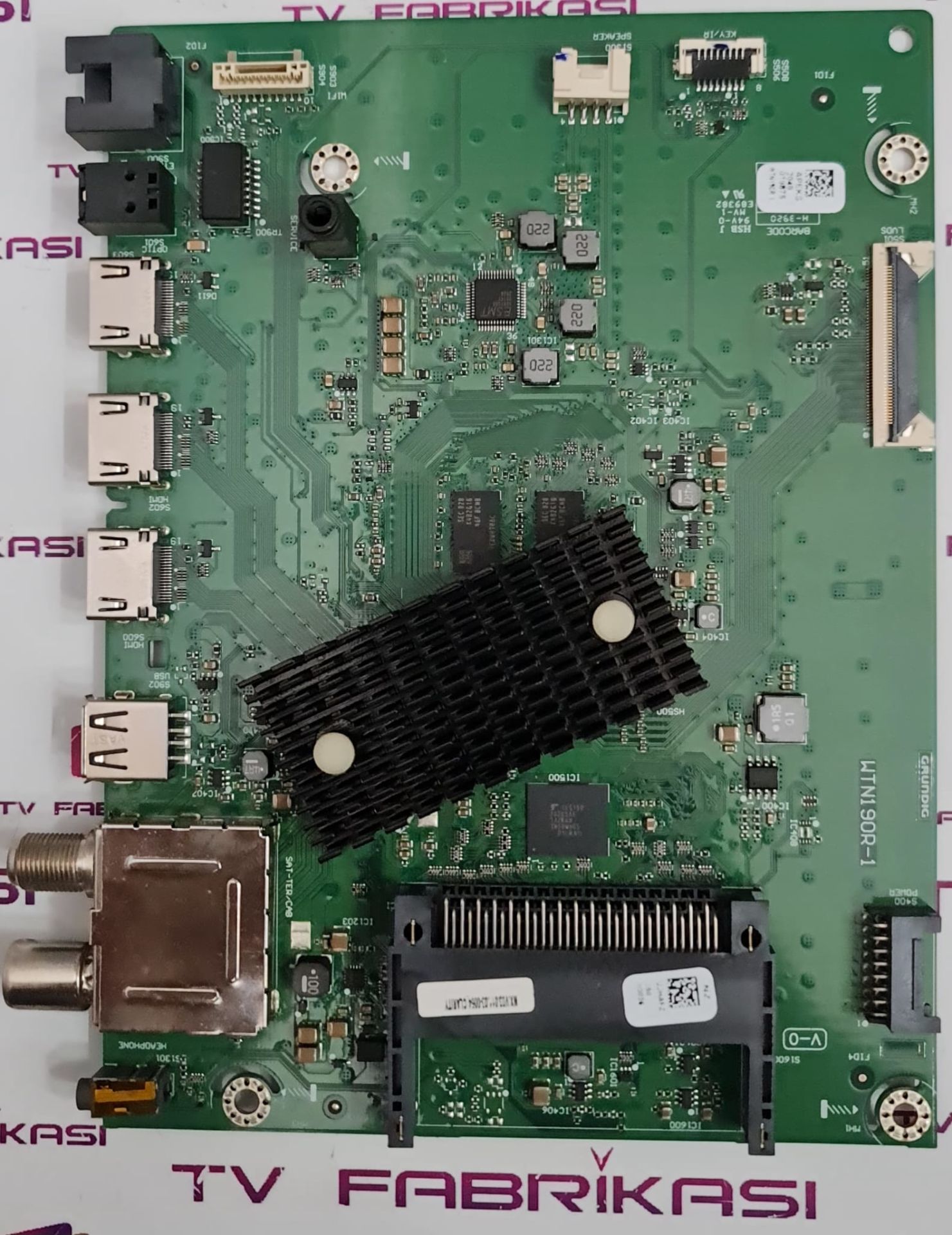 ARÇELİK BEKO,B75 A 870G,UJHAFZ,WTN190R-1,MAİN,BOARD