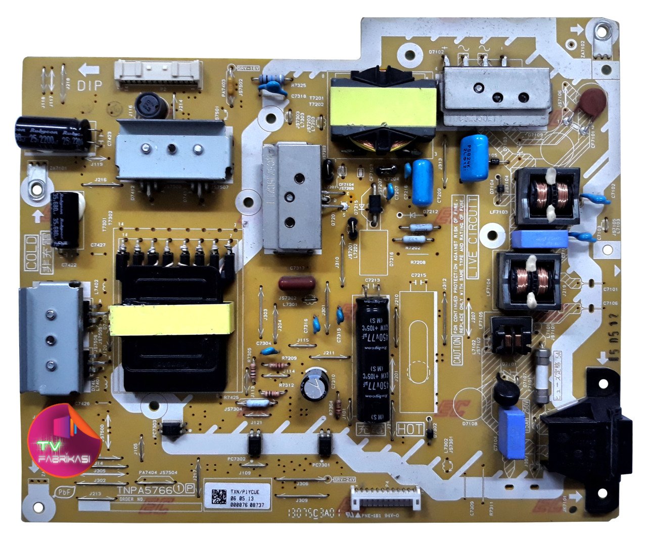 TNPA5766 1P , TNPA5766 , TXN/ P1YCUE , TX-L47ET60B , POWER BOARD , PANASONIC BESLEME