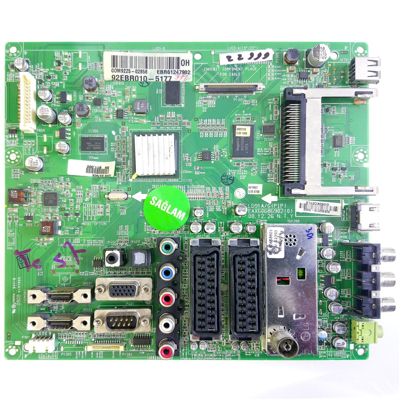EAX60686902(0) EBR61247902 37LH400-ZA LG Anakart
