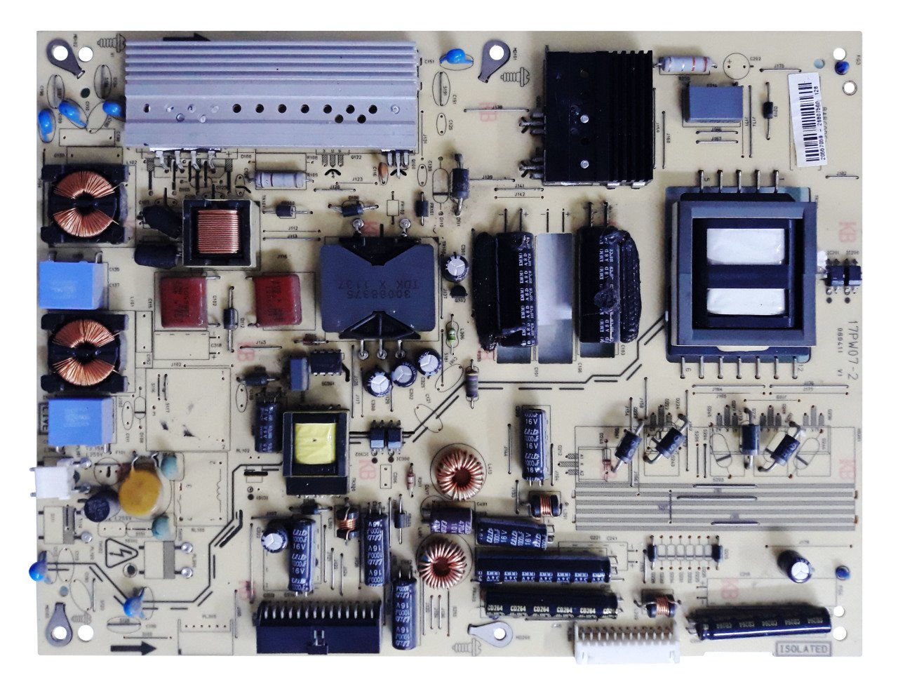 17PW07-2 , 20557059 , 080411 V1 , POWER BOARD , VESTEL BESLEME