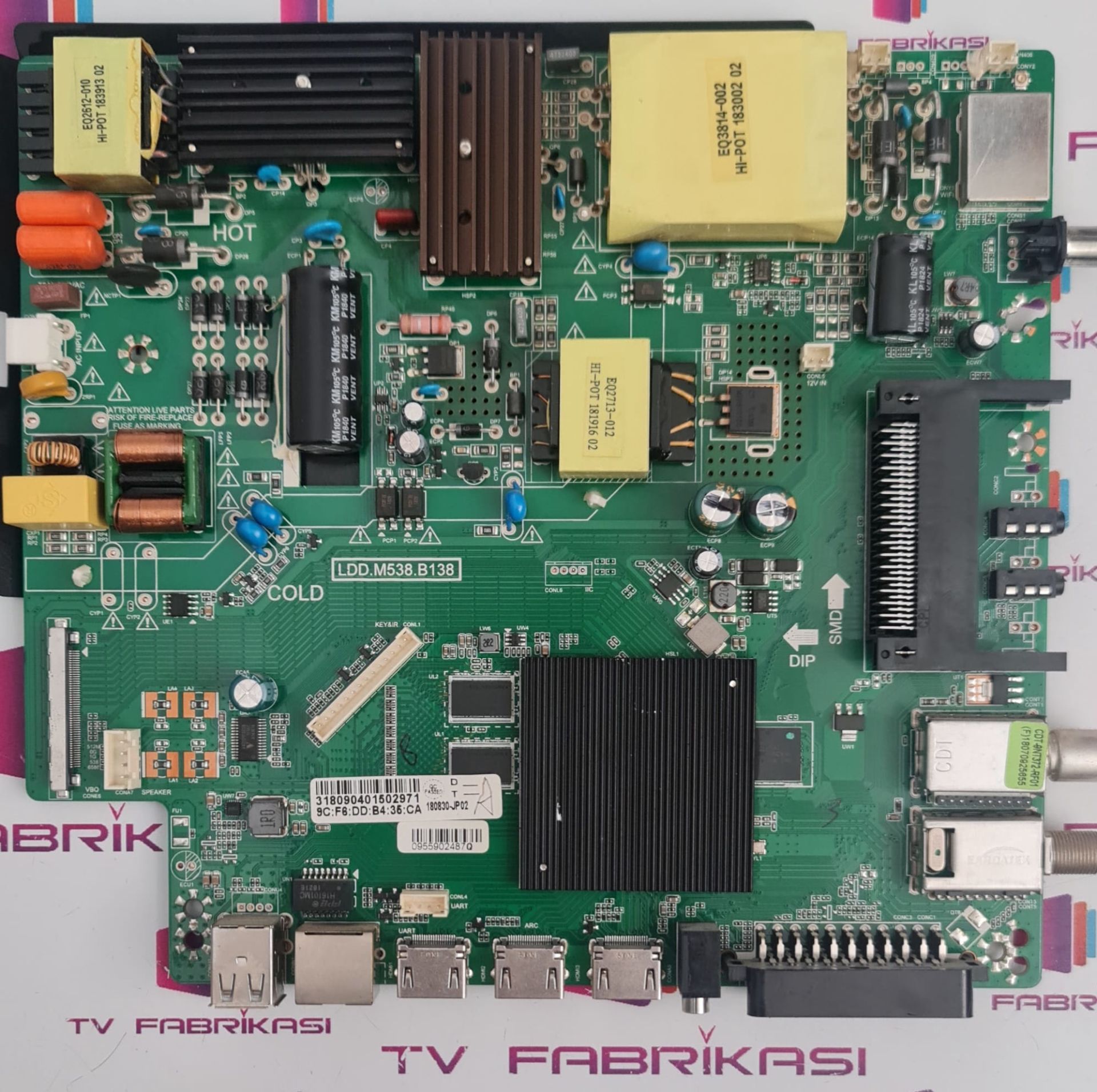 AWOX,K5500RST,LDDM538.B138,318090401502970,MAİN,BOARD