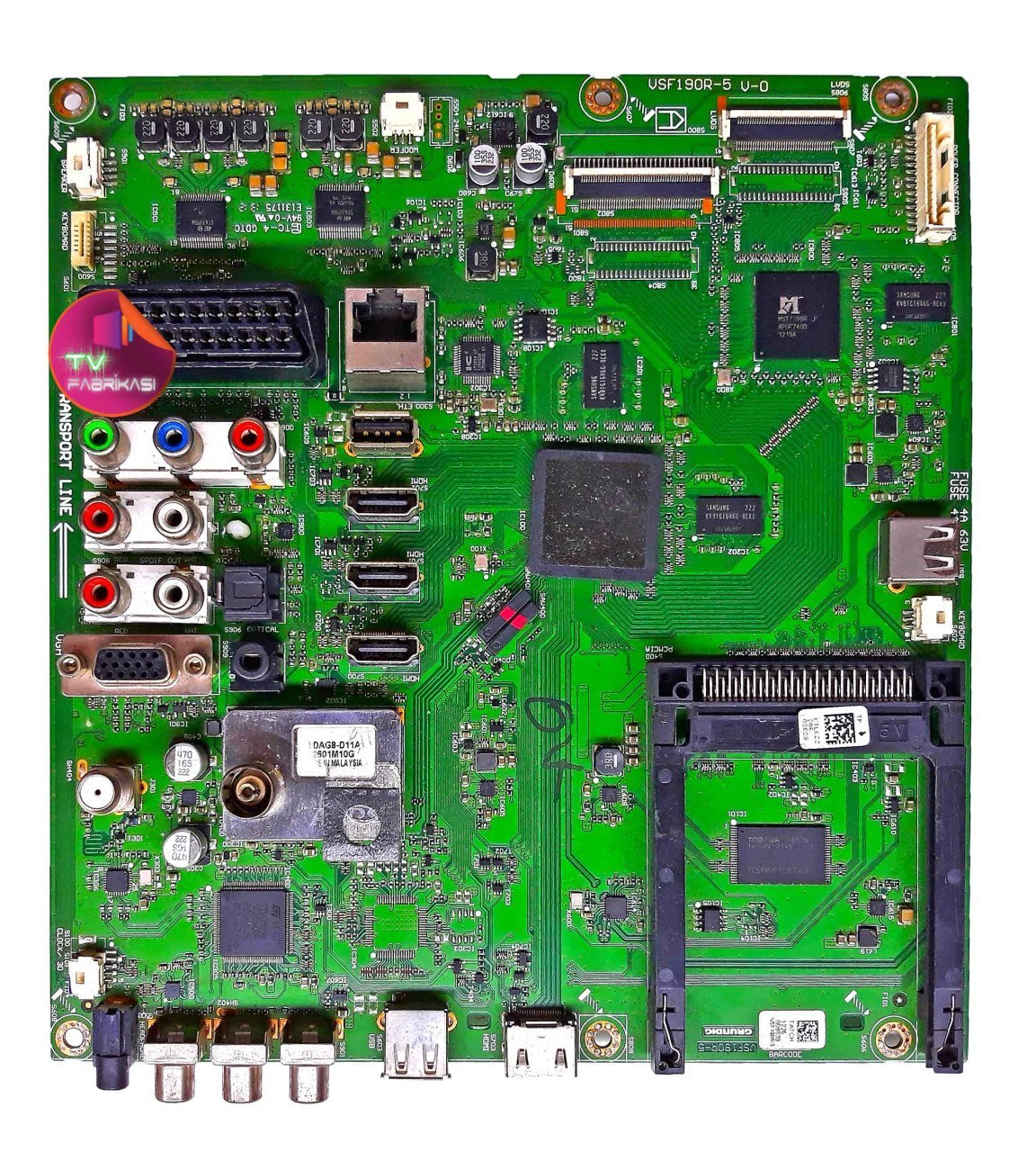 VSF190R-5 V-0 , KTLKZZ , A40-LEG-6G , BEKO , ARÇELIC MAIN BOARD , ANAKART , SYSTEM
